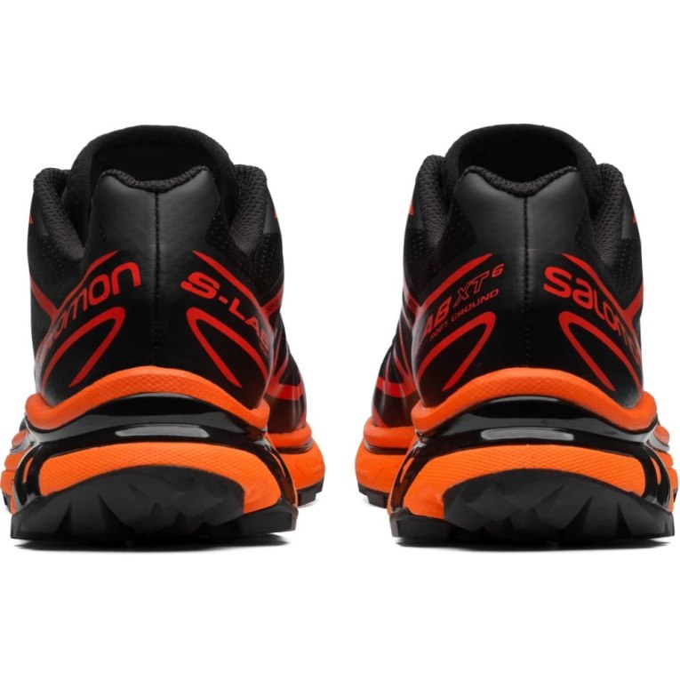 Black / Orange Salomon Xt-6 Men's Sneakers | IE YG6271